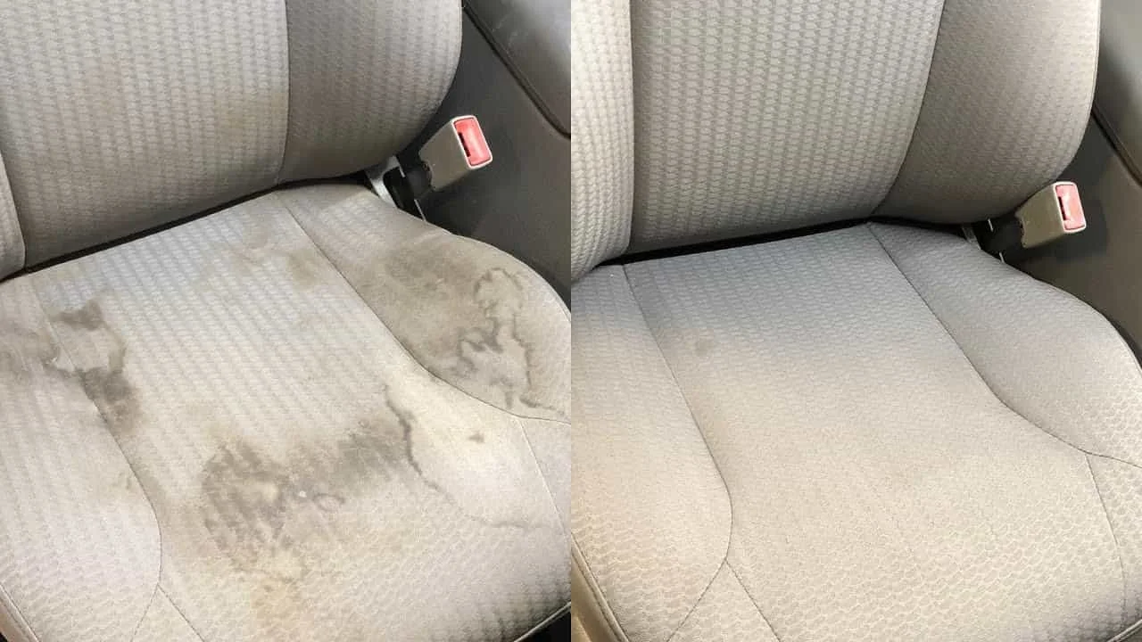 Car interior drying and seat hot water extraction in Geelong by Rapid Dry Restoration Geelong