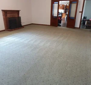 Rapid Dry team providing commercial carpet cleaning in a Geelong office